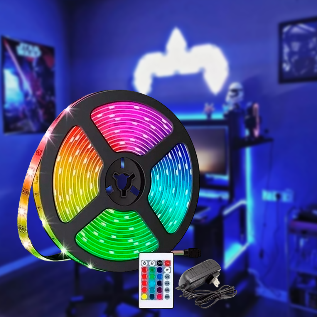 CINTA LED MULTICOLOR 5MT CINTA LED MULTICOLOR 5MT